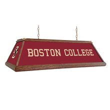 Load image into Gallery viewer, Boston College Eagles: Premium Wood Pool Table Light - The Fan-Brand