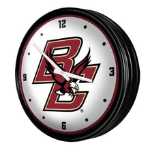 Load image into Gallery viewer, Boston College Eagles: Retro Lighted Wall Clock - The Fan-Brand