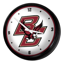 Load image into Gallery viewer, Boston College Eagles: Retro Lighted Wall Clock - The Fan-Brand