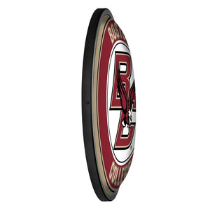 Boston College Eagles: Round Slimline Lighted Wall Sign - The Fan-Brand