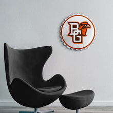 Load image into Gallery viewer, Bowling Green Falcons: Bottle Cap Wall Sign - The Fan-Brand