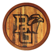 Load image into Gallery viewer, Bowling Green Falcons: Branded &quot;Faux&quot; Barrel Top Sign - The Fan-Brand