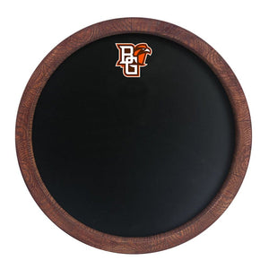 Bowling Green Falcons: Chalkboard "Faux" Barrel Top Sign - The Fan-Brand