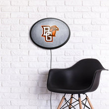 Load image into Gallery viewer, Bowling Green Falcons: Ice Rink - Oval Slimline Lighted Wall Sign - The Fan-Brand