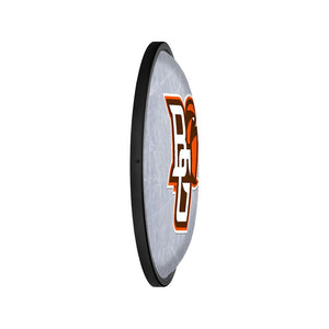 Bowling Green Falcons: Ice Rink - Oval Slimline Lighted Wall Sign - The Fan-Brand