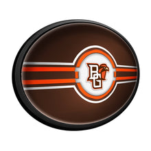 Load image into Gallery viewer, Bowling Green Falcons: Oval Slimline Lighted Wall Sign - The Fan-Brand