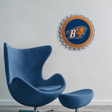 Load image into Gallery viewer, Bucknell Bisons: Bison &quot;B&quot; - Bottle Cap Wall Sign - The Fan-Brand