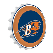 Load image into Gallery viewer, Bucknell Bisons: Bison &quot;B&quot; - Bottle Cap Wall Sign - The Fan-Brand