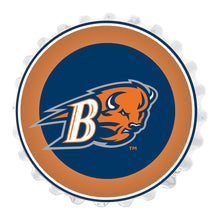 Load image into Gallery viewer, Bucknell Bisons: Bison &quot;B&quot; - Bottle Cap Wall Sign - The Fan-Brand