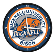 Load image into Gallery viewer, Bucknell Bisons: Modern Disc Wall Clock - The Fan-Brand