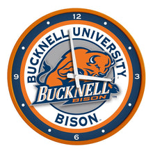 Load image into Gallery viewer, Bucknell Bisons: Modern Disc Wall Clock - The Fan-Brand