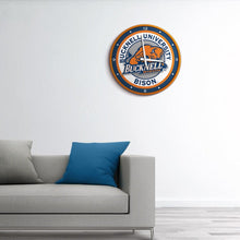 Load image into Gallery viewer, Bucknell Bisons: Modern Disc Wall Clock - The Fan-Brand