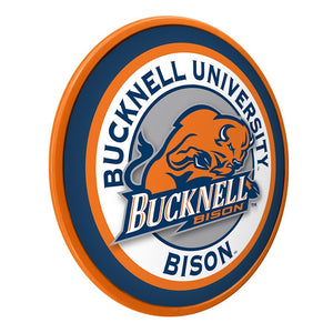 Bucknell Bisons: Modern Disc Wall Sign - The Fan-Brand