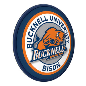Bucknell Bisons: Modern Disc Wall Sign - The Fan-Brand