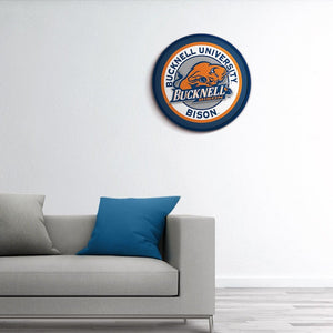 Bucknell Bisons: Modern Disc Wall Sign - The Fan-Brand