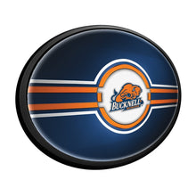 Load image into Gallery viewer, Bucknell Bisons: Oval Slimline Lighted Wall Sign - The Fan-Brand