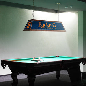 Bucknell Bisons: Premium Wood Pool Table Light - The Fan-Brand