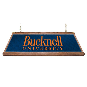 Bucknell Bisons: Premium Wood Pool Table Light - The Fan-Brand