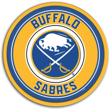 Load image into Gallery viewer, Buffalo Sabres: Modern Disc Wall Sign - The Fan-Brand