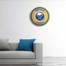 Load image into Gallery viewer, Buffalo Sabres: Modern Disc Wall Sign - The Fan-Brand
