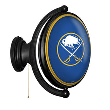 Load image into Gallery viewer, Buffalo Sabres: Original Oval Rotating Lighted Wall Sign - The Fan-Brand