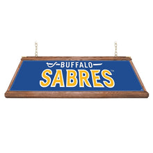 Load image into Gallery viewer, Buffalo Sabres: Premium Wood Pool Table Light - The Fan-Brand