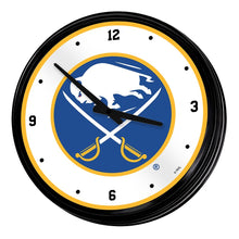 Load image into Gallery viewer, Buffalo Sabres: Retro Lighted Wall Clock - The Fan-Brand