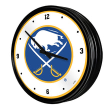 Load image into Gallery viewer, Buffalo Sabres: Retro Lighted Wall Clock - The Fan-Brand