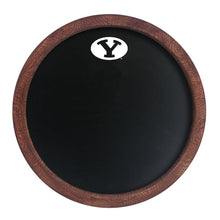 Load image into Gallery viewer, BYU Cougars: Chalkboard &quot;Faux&quot; Barrel Top Sign - The Fan-Brand
