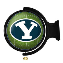 Load image into Gallery viewer, BYU Cougars: On the 50 - Rotating Lighted Wall Sign - The Fan-Brand