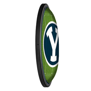 BYU Cougars: On the 50 - Slimline Lighted Wall Sign - The Fan-Brand