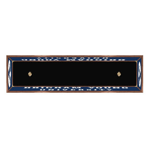 BYU Cougars: Premium Wood Pool Table Light - The Fan-Brand