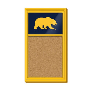 Cal Bears: Bear - Cork Note Board - The Fan-Brand