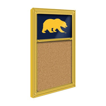 Load image into Gallery viewer, Cal Bears: Bear - Cork Note Board - The Fan-Brand
