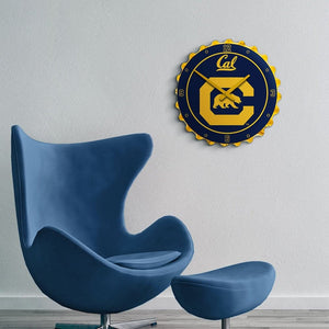 Cal Bears: Block C - Bottle Cap Wall Clock - The Fan-Brand