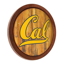 Load image into Gallery viewer, Cal Bears: &quot;Faux&quot; Barrel Top Sign - The Fan-Brand