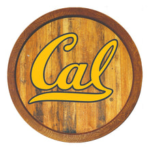 Load image into Gallery viewer, Cal Bears: &quot;Faux&quot; Barrel Top Sign - The Fan-Brand