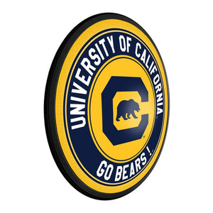 Cal Bears: Go Bears! - Slimline Lighted Wall Sign - The Fan-Brand