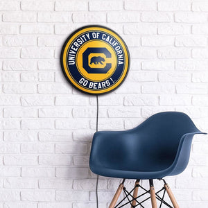 Cal Bears: Go Bears! - Slimline Lighted Wall Sign - The Fan-Brand