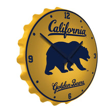Load image into Gallery viewer, Cal Bears: Golden Bears - Bottle Cap Wall Clock - The Fan-Brand