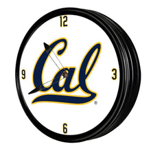 Load image into Gallery viewer, Cal Bears: Retro Lighted Wall Clock - The Fan-Brand