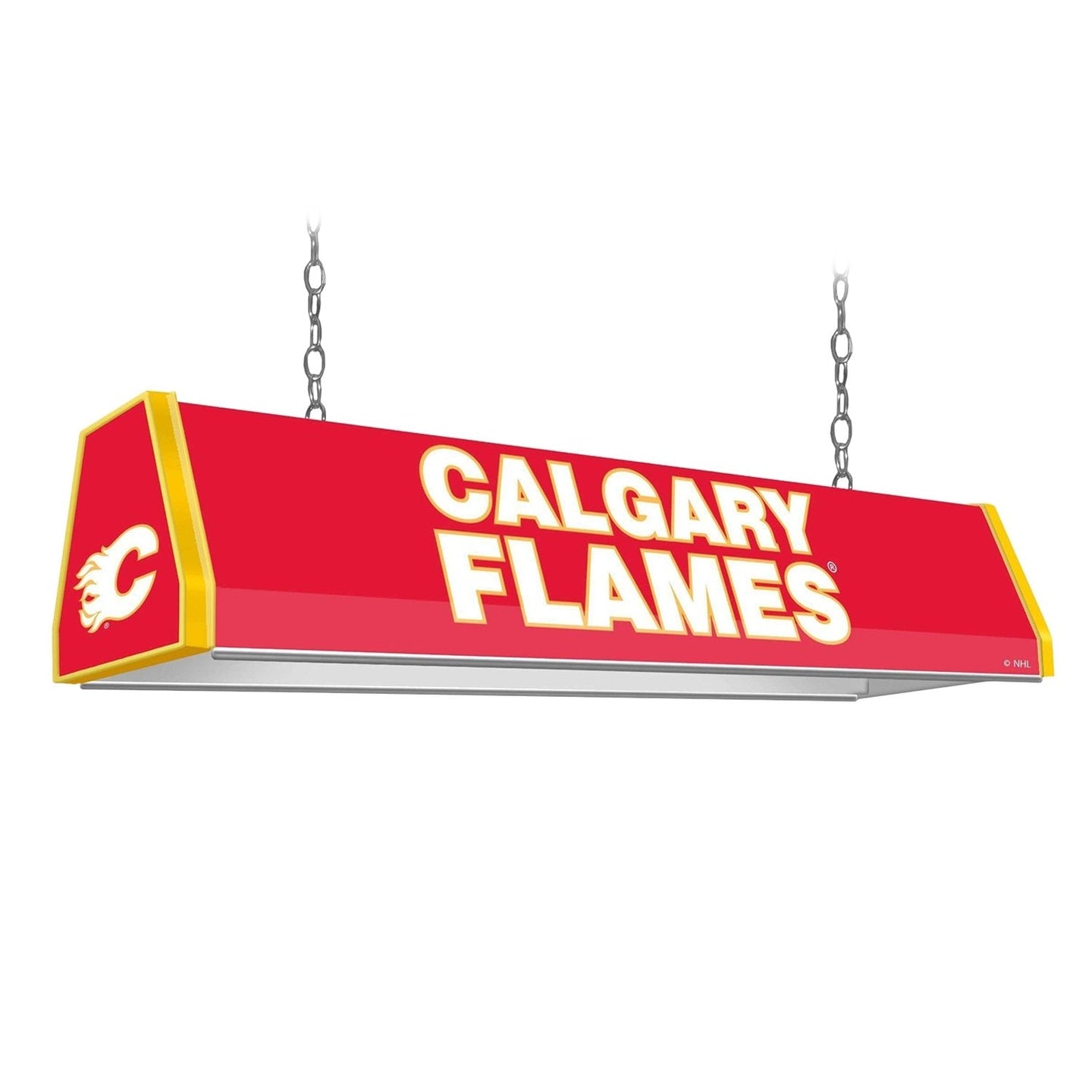 Calgary Flames: Standard Pool Table Light - The Fan-Brand