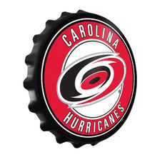 Load image into Gallery viewer, Carolina Hurricanes: Bottle Cap Wall Sign - The Fan-Brand