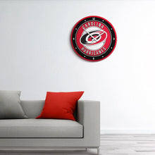 Load image into Gallery viewer, Carolina Hurricanes: Modern Disc Wall Clock - The Fan-Brand