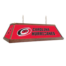 Load image into Gallery viewer, Carolina Hurricanes: Premium Wood Pool Table Light - The Fan-Brand