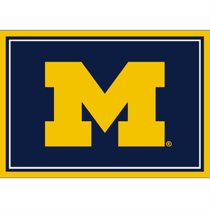 Michigan Wolverines 3x4 Area Rug