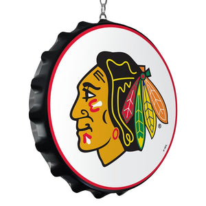 Chicago Blackhawks: Bottle Cap Dangler - The Fan-Brand