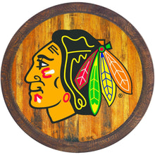Load image into Gallery viewer, Chicago Blackhawks: &quot;Faux&quot; Barrel Top Sign - The Fan-Brand