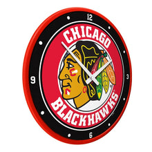 Load image into Gallery viewer, Chicago Blackhawks: Modern Disc Wall Clock - The Fan-Brand