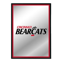 Load image into Gallery viewer, Cincinnati Bearcats: Framed Mirrored Wall Sign - The Fan-Brand